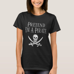 Camiseta Fingido Sou um Preguiçoso Preguiçoso Fato de Hallo