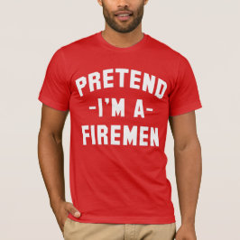 Camiseta Fingir que sou Dia de as Bruxas engraçado de Bombe