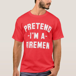 Camiseta Fingir que sou Dia de as Bruxas engraçado de Bombe