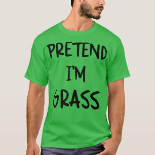 Camiseta Fingir que sou Gráfico de Humor de Halloween Engra