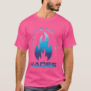 Camiseta Fingir que sou Hades Costume Antigo Grego Deus Mit