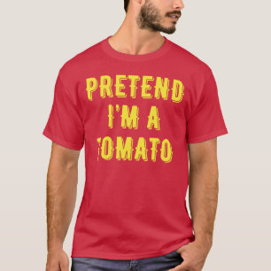 Camiseta Fingir que sou tomate