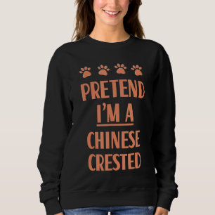 Camiseta Fingir que sou um Custo de Cachorro Pingado Chinês
