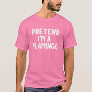 Camiseta Fingir que sou um Dia de as Bruxas engraçado de f