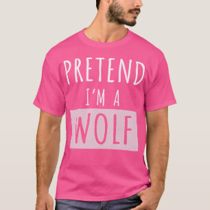Camiseta Fingir Que Sou Um Dia de as Bruxas engraçado De Lo