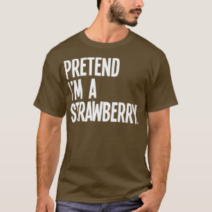 Camiseta Fingir que sou um Dia de as Bruxas engraçado de mo