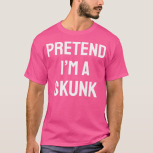 Camiseta Fingir Que Sou Um Dia de as Bruxas engraçado Do Sk