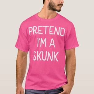Camiseta Fingir Que Sou Um Dia de as Bruxas engraçado Do Sk