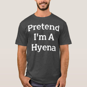 Camiseta Fingir que sou um festival de fantasia da Hyena, p