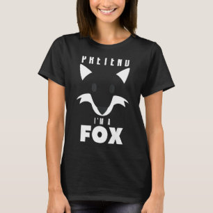 Camiseta Fingir que sou um grupo de fantasias do Dia das Br
