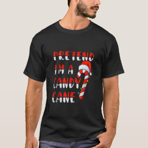 Camiseta Fingir que sou um Papai noel de Candy Kids Cand de