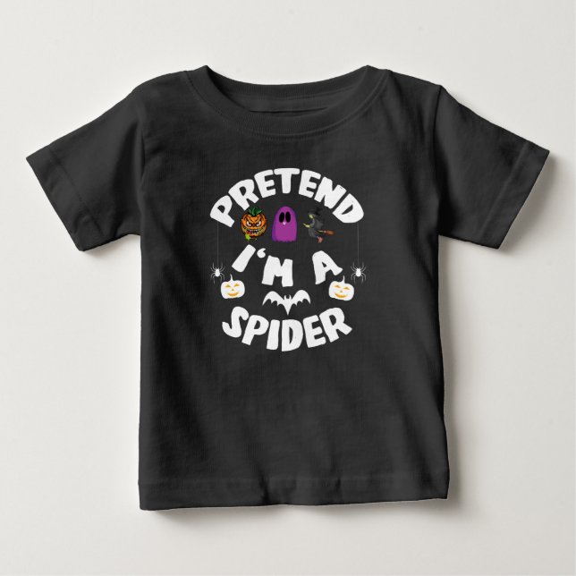 Camiseta Fingir Que Sou Um Presente de Fantasia de Hallowee (Frente)
