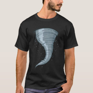 Camiseta Fingir que sou um Tornado Twister Scary Weather Hu