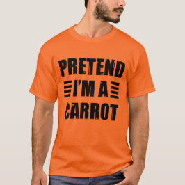 Camiseta Fingir Que Sou Um Traje De Cagorinha Halloween Eng