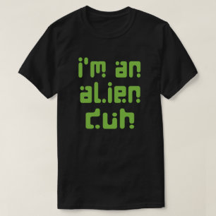 Camiseta Fingir que sou uma Alienígena Festa Física de Hall