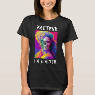 CAMISETA FINGIR QUE SOU UMA BRINCADEIRA MODERNA E ENGRAÇADA