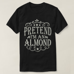 Camiseta Fingir que sou uma fantasia de Dia das Bruxas.