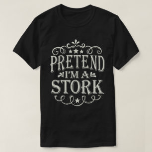 Camiseta Fingir que sou uma fantasia de Dia das Bruxas Fáci