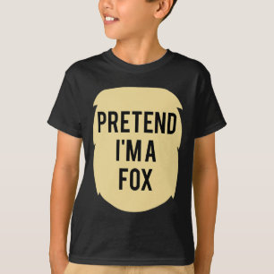 Camiseta Fingir que sou uma Festa de Dia de as Bruxas engra