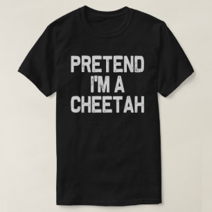Camiseta Fingir que sou uma festa de fantasia fácil de Hal
