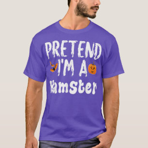 Camiseta Fingir Que Sou Uma Festa De Figurino De Halloween 
