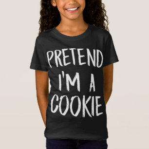 Camiseta Fingir Um Biscoito Presente de Dia de as Bruxas