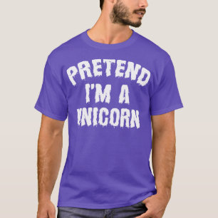 Camiseta Fingir Um Figurino De Dia de as Bruxas engraçado U