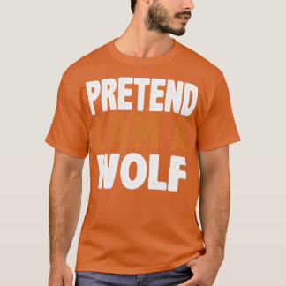 Camiseta Fingir um lobo