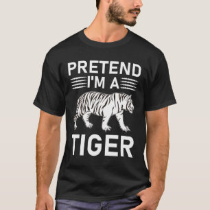 Camiseta Finja que eu sou um tigre