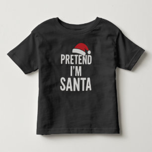 Camiseta Finja que sou o Papai Noel - Humor Natalino Divert