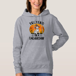 Camiseta Finja que sou um cachorro dálmata de Halloween (3)