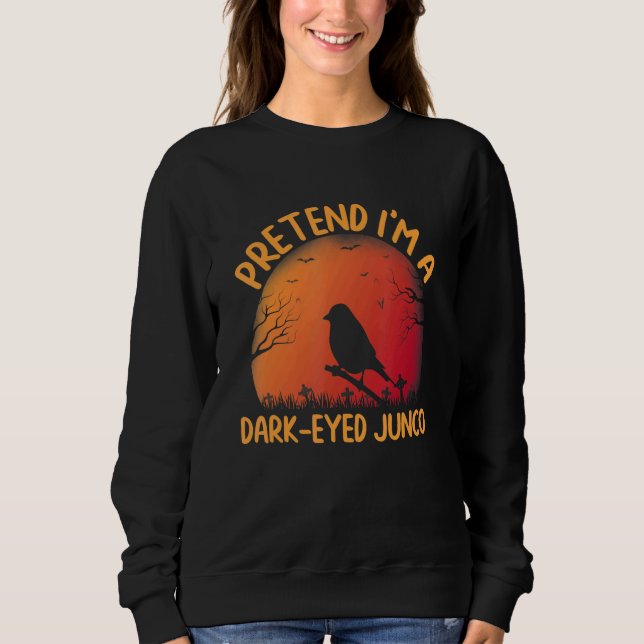 Camiseta Finja que sou um Junco de Olhos Escuros combinando (Frente)