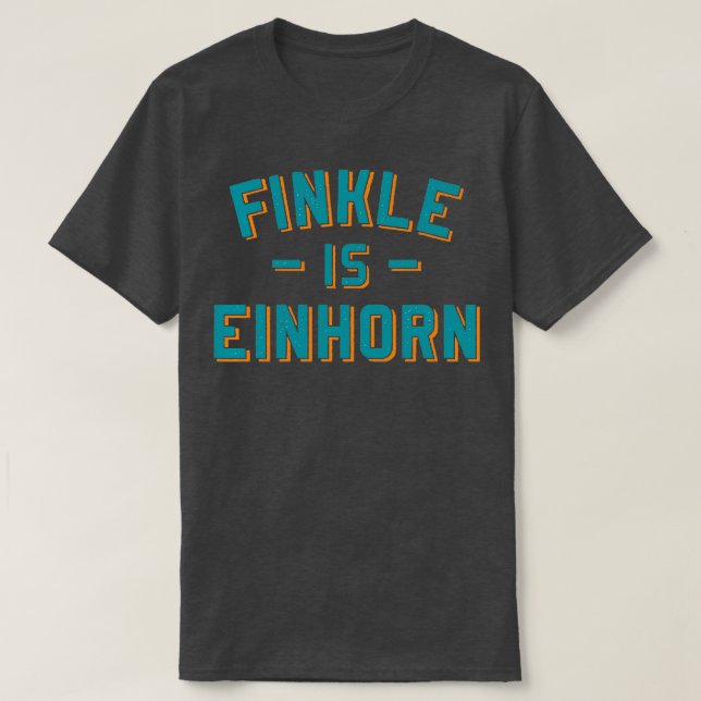 CAMISETA FINKLE ESTÁ NO TOQUE DE EINHORN (Frente do Design)