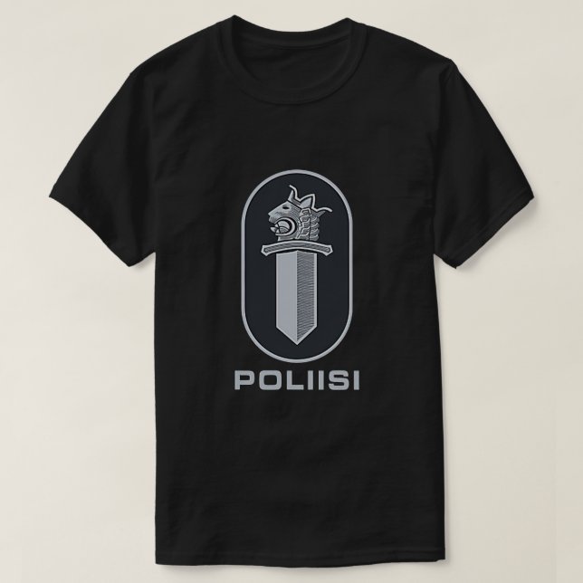 Camiseta Finland Finnish Police (Frente do Design)