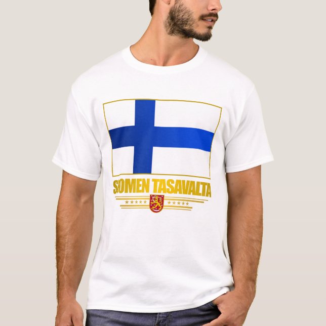Camiseta Finlândia 2 (Frente)