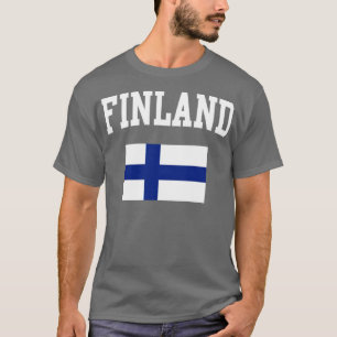 Camiseta Finlândia Bandeira Finlândia