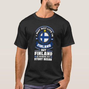 Camiseta Finlândia Finlândia Finlândia — Cotação de Bandeir