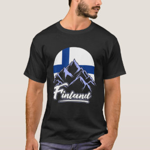 Camiseta Finlândia Para Mulheres Lapp Finlandia Men Sisu La