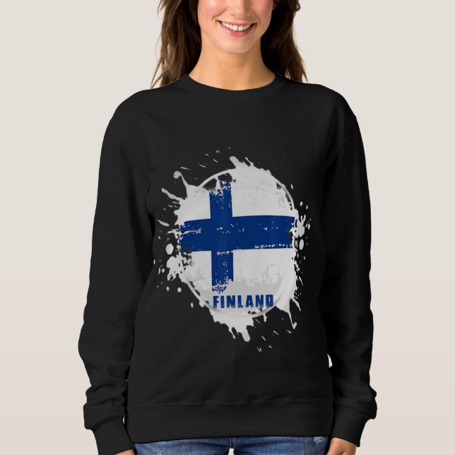 Camiseta Finlândia Splash (Frente)