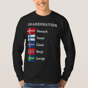 Camiseta Finlândia Suecia Noruega Svergie Suomi Islândia Sc