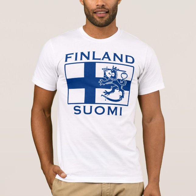 Camiseta Finlândia Suomi (Frente)