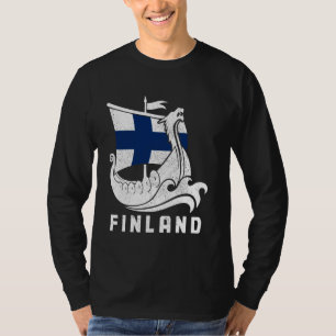 Camiseta Finlândia Viajando Bandeira Finlandesa Finn Suomi