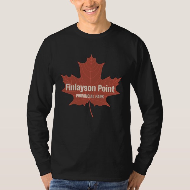 Camiseta Finlayson Point Provincial Park Ontario Canada Lea (Frente)