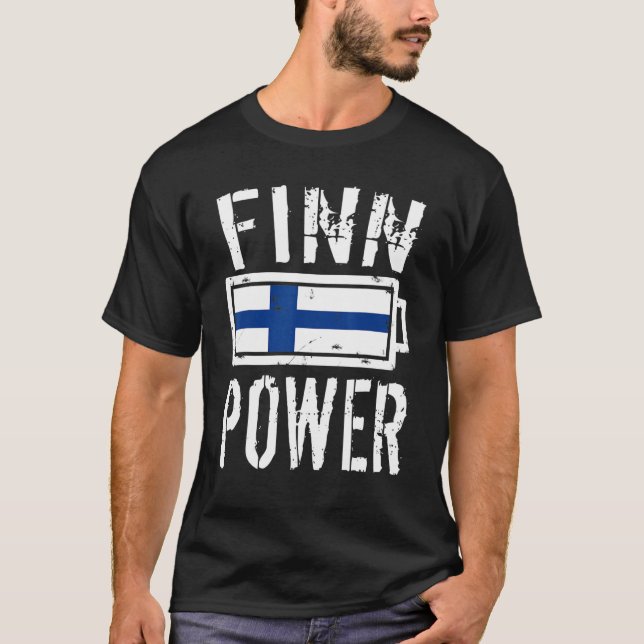 Camiseta Finn Flag Finn Power Batud Tee (Frente)