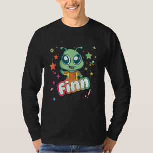 Camiseta FINN - Nome de Menino Bonito com Alienígena Boniti