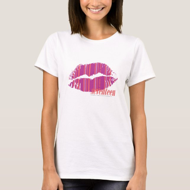 Camiseta Fino Stripes Roxo (Frente)