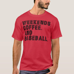 Camiseta Fins de semana Café e Baseball 5