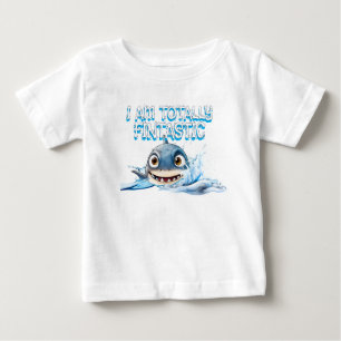 Camiseta Fintastic Baby Shark Oceano Fofo