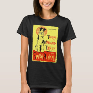 Camiseta Fio-chave Cano Terrier Fio-Cão Fio Fox Terrier