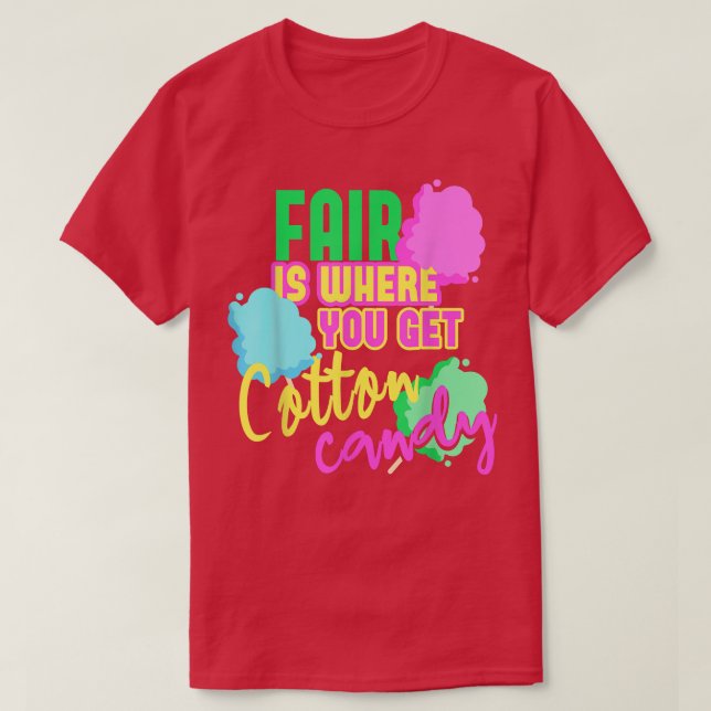 Camiseta Fio de algodão doce (Frente do Design)